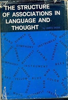 Hardcover The Structure of Associations in Language and Thought Book