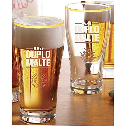 Copo Brahma Duplo Malte 425Ml- GLOBIMPORT