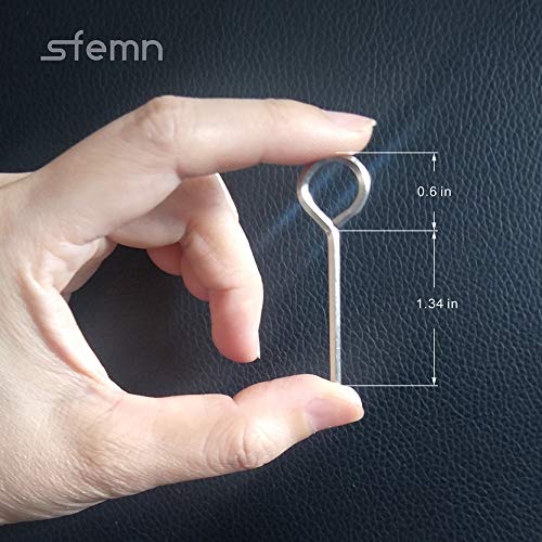 3/32” Hex Key Dogging Key Allen Key With Full Loop, Allen Wrench Door Key, Solid Metal – 10 Packs #TOP2