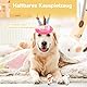 PangWuu 2 Hundegeburtstag Spielzeug Set, Hundespielzeug Kleine Hunde, Hundekuchen Geburtstag, Welpenspielzeug, Spielzeug Hund, Hunde Geburtstag Deko, 1 Knochen und 2 Kuchen Spielzeu