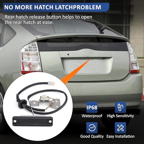 Interruptor de puerta trasera Prius 8490547010 con sellado hermético contra agua 7