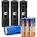 LED Flashlight 4 Pack Small & Lightweight Flashlights Pocket Torch Multipack of Super Bright 9 LED Mini Aluminum - Flash Lamp Perfect for use around the House use for Dog Walking Travel