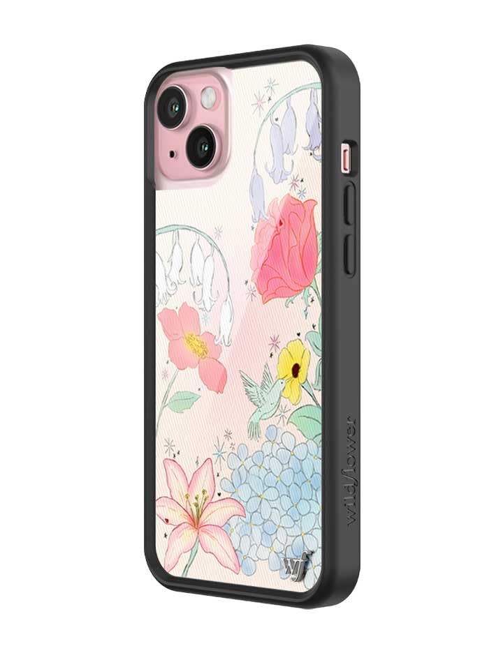 Image of Wildflower Cases - iPhone 15 Plus Compatible - Bluebelle Dreams