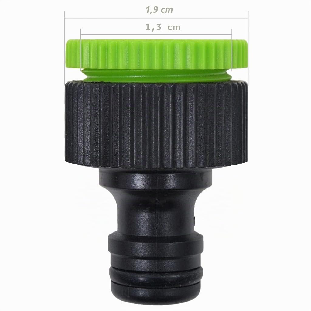 vidaXL Carrete de manguera retráctil automático de pared 20+2 m