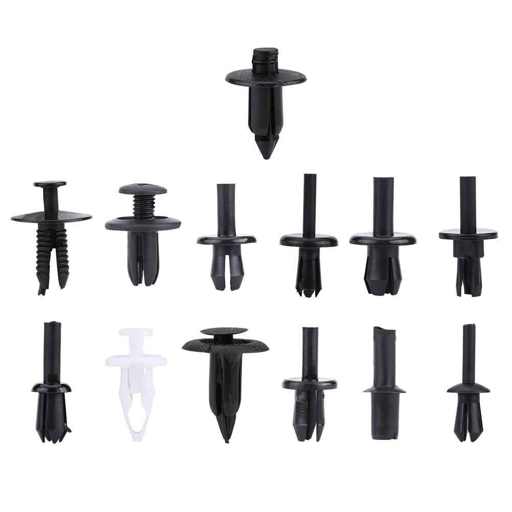 Kit De 350 Clips De Voiture Assortis – Pour Pare-chocs, Portes, Ailes... Compatible Avec De Nombreuses Marques (GM, Ford, Etc.)
