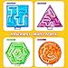 Squishy Toys Sensory Fidget Toys for Kids: 4 Pack Maze Sensory Toys for Autism - Fidget Toys with Filled Goo for Calming Down Classroom Travel