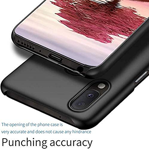 Image of Mobile Back Cover Case for Samsung Galaxy A10S, Sm-A107F /Ds, Sm-A107M (Silicone Case|CameraProtection|Black SC1510)