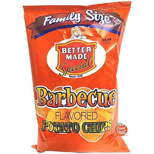 Better Made Family Size barbecue flavored potato chips 8.5-ounce bag