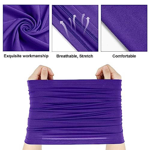 Image of Geyoga 6 /9 Pcs Summer UV Protection Cooling Neck Gaiter Scarf Face Clothing Neck Gaiter Mask Sunscreen Breathable Bandana