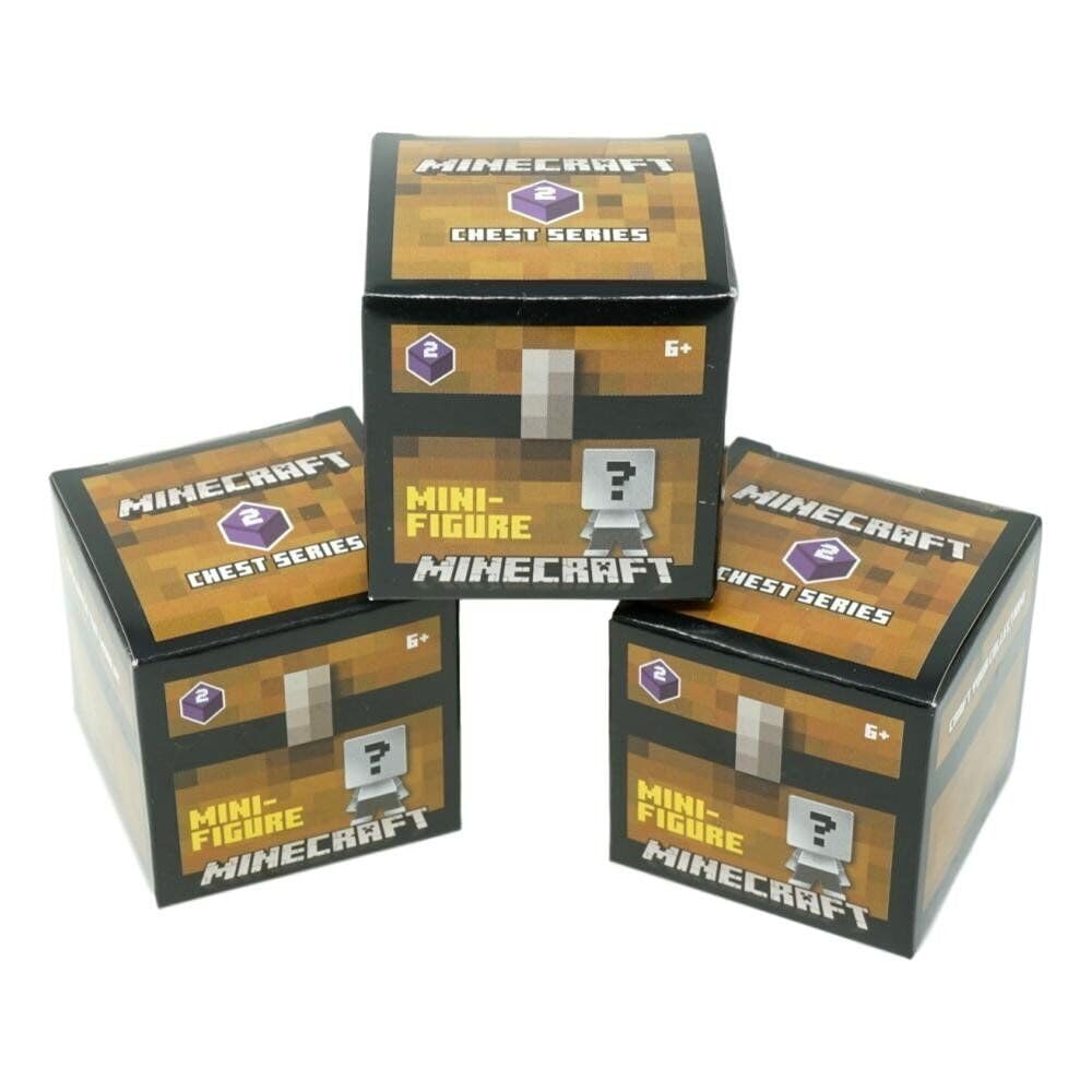 Amazon.com: Minecraft Mini Figures Unlimited Chest Series 2