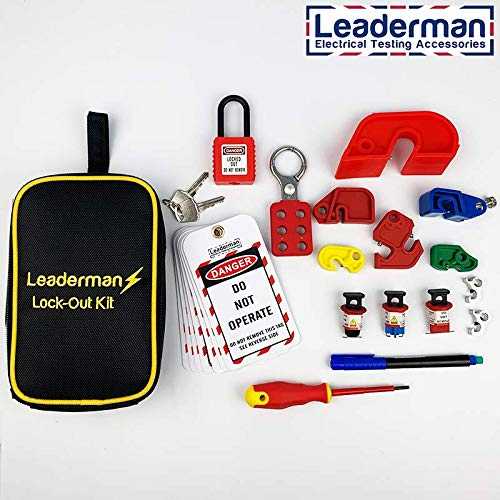 Buy Leaderman LDMLK1 Comprehensive Lock Out/Off Kit MCB/RCD Isolation Kit Online at desertcartUAE