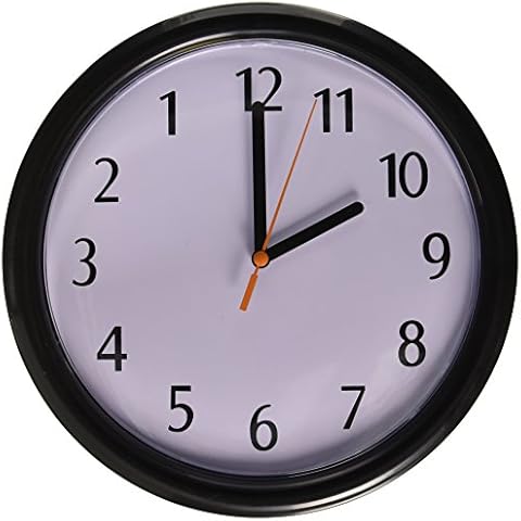 Rhode Island Novelty Backwards Wall Clock, Black, One Size Cover