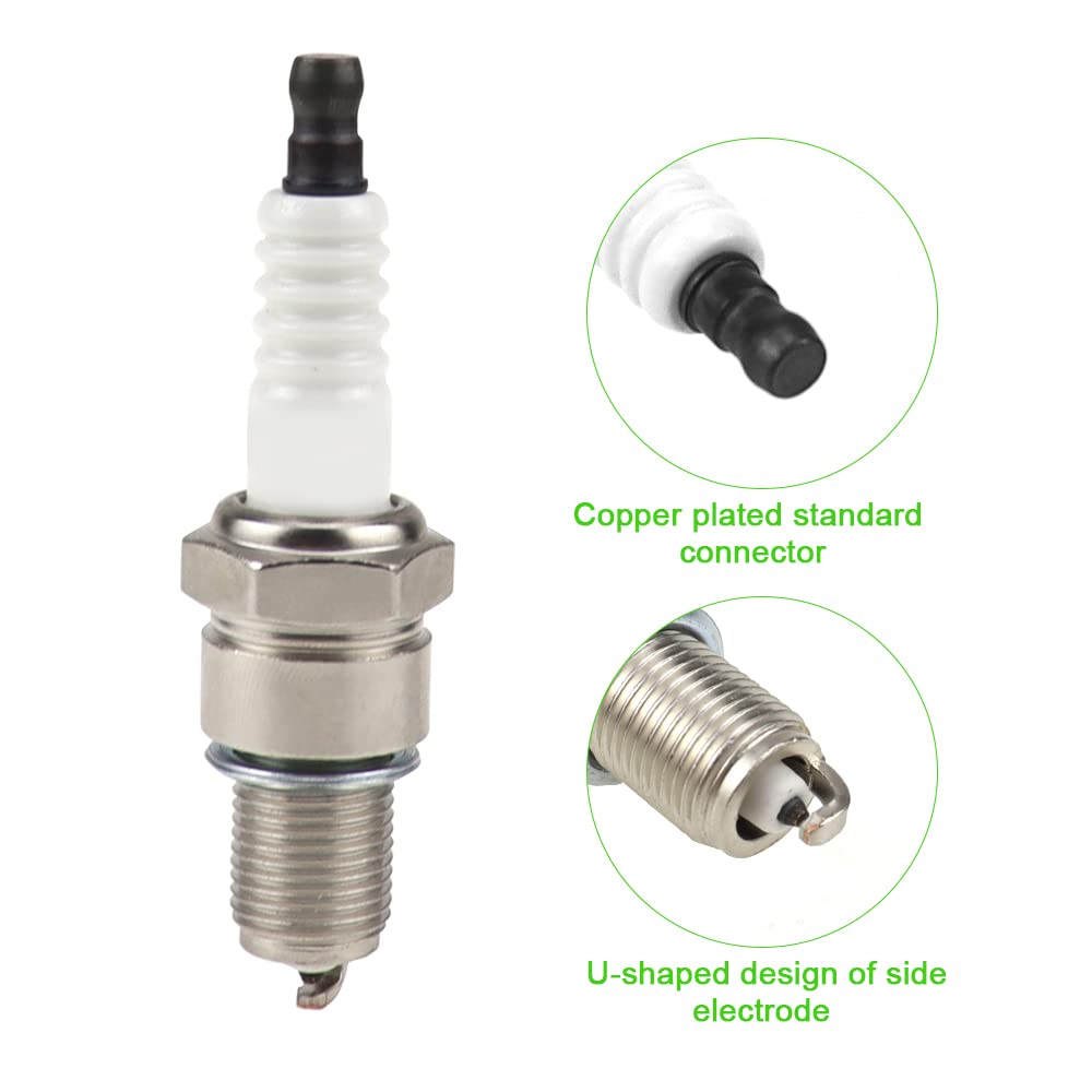 Bougie D’allumage F7RTC (tondeuse/tracteur Résistance) 1 Pc