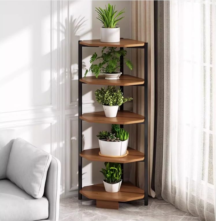 anotai　コーナーラック Amazon｜コーナー 棚 コーナーラック コーナースタンド 5段コーナー