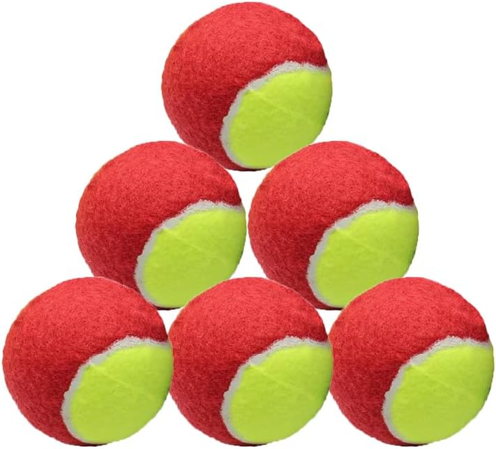 Tennis Balls Low Compression Stage Tennis Ball for Beginners Youth Kids Training Practicing for Easy Transport