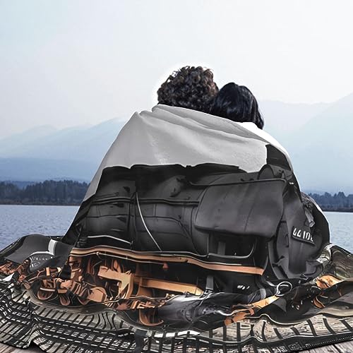 Couverture anti-boulochage train en flanelle de qualité supérieure - 8