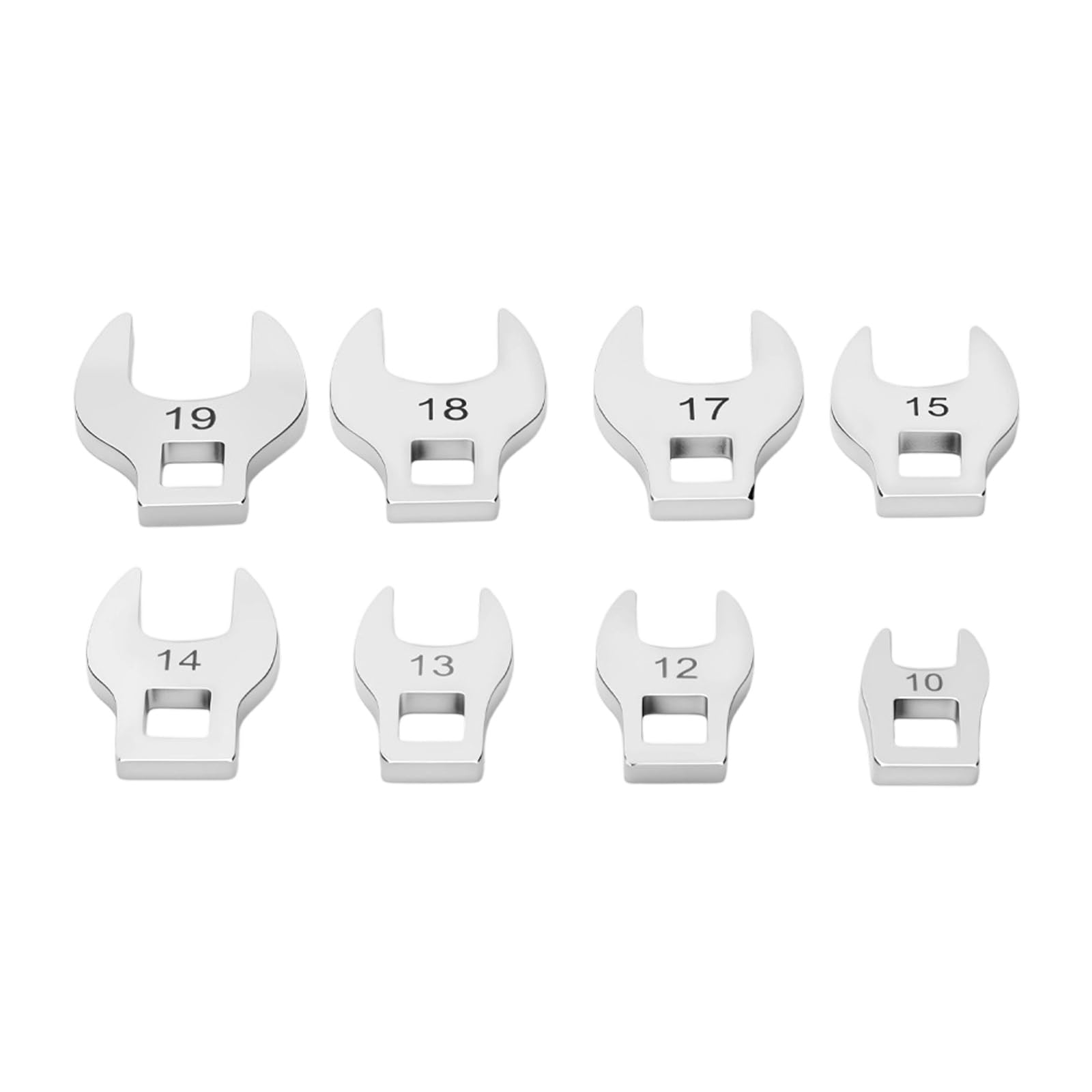 Nvoqilin 8 Piece Set Professional 3 / 8Inch Drive Ratcheting Wrench Set With Smooth Operations For Efficient Mechanical Work Technician Hand Equipment