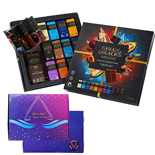 New Brand Green & Blacks Organic Tasting Collection Boxed Chocolates 395 g
