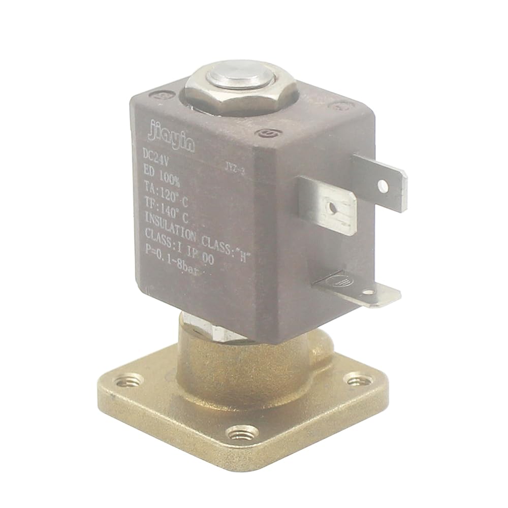 Jiayin JYZ-3 DC24V 8 Bar Normally Closed Steam Iron Coffee Makers Water Solenoid Valve