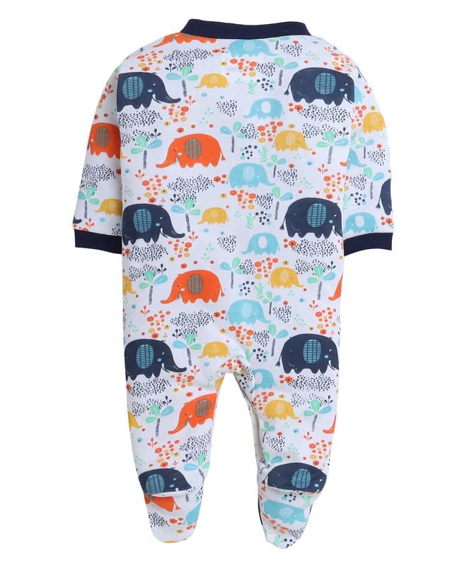 Image of Pooja Baby 100% Cotton Rompers /Sleepsuits /Jumpsuit /Night Suits for Baby Boys & Girls, Infants, New Borns