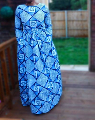 Ankara Batik Maxi Dress