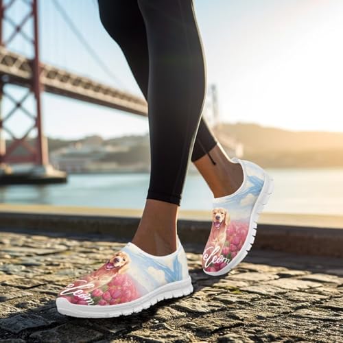 Image of Jeiento Cute Dog Women's Casual Slip On Shoes Loafers Sneakers for Women