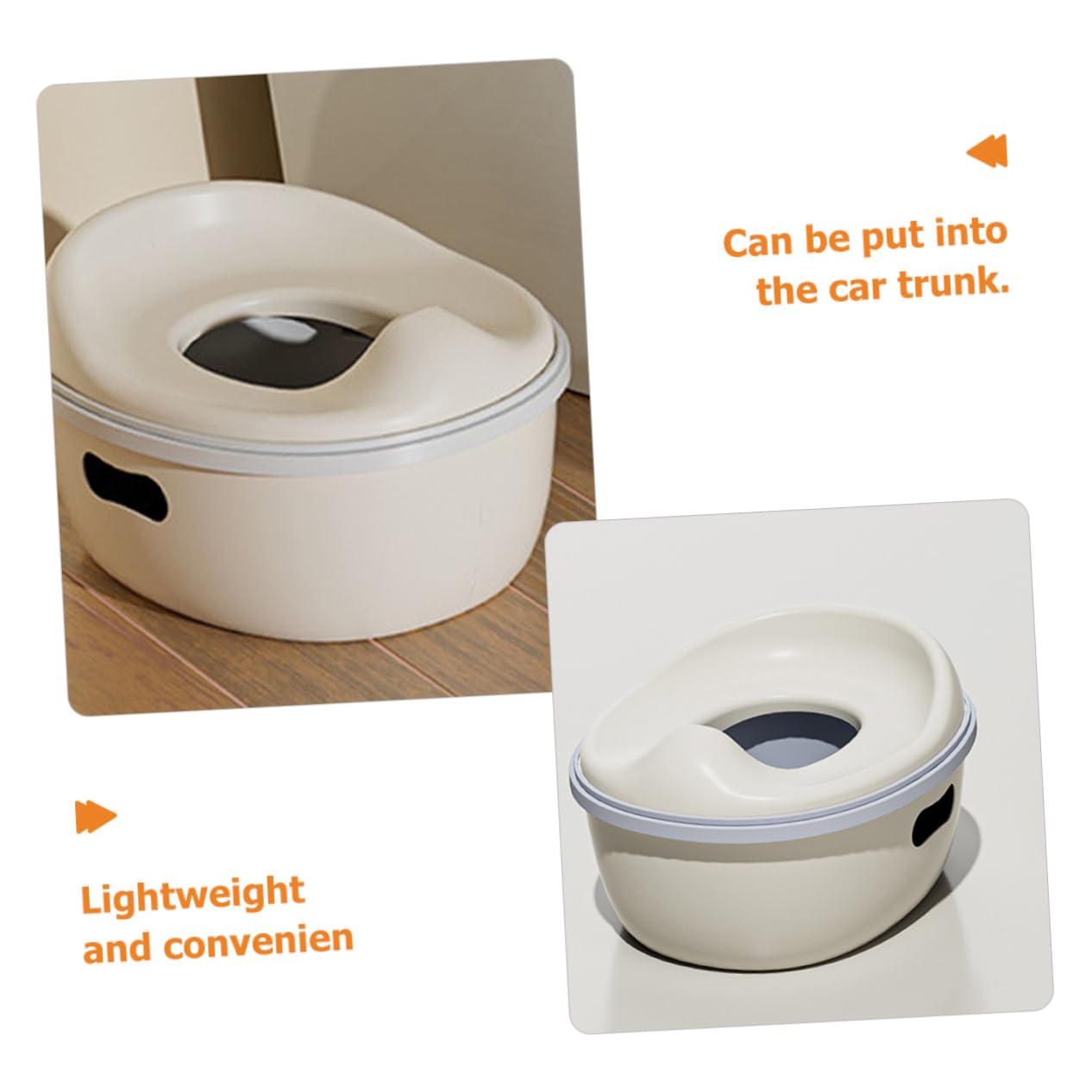 OSALADI Children Training Toilet Kids Potty Seat Toddler Toilet for Boys Girls Portable Potty for Indoor Outdoor Use