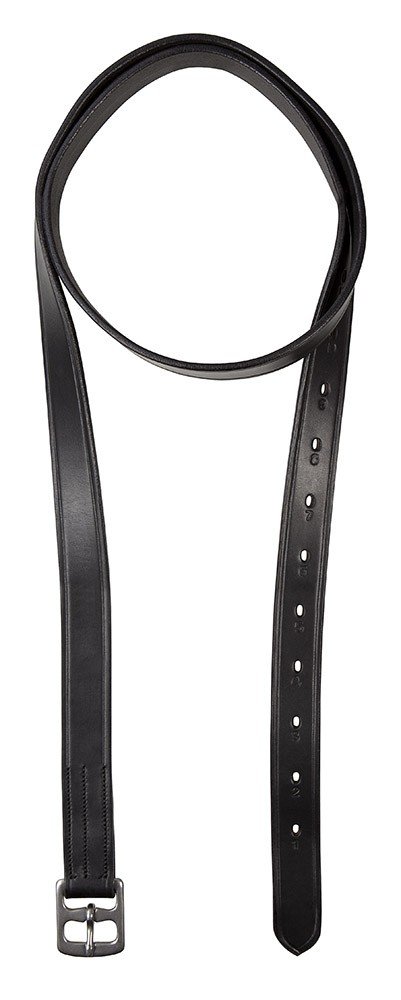 PFIFF Leder-Steigbügelriemen, schwarz 140cm