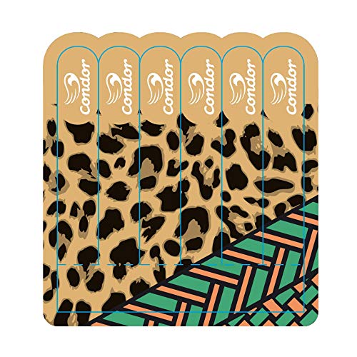 Mini Lixas Decoradas Para Unhas, Condor, Multicor, Pequeno