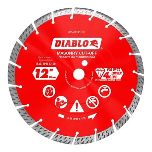 Diablo 12" Diamond Turbo Cut-Off Blade
