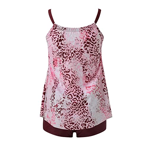 Oversized Beach Shirts For Women Halter Top Bathing Suits For Women White One Piece Bathing Suit One Should Bathing Suit Ruffle Top Bathing Suit Cheetah Bandeau Tankini Red Tankini #TOP4