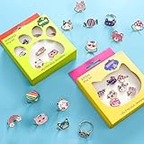 Zoom IMG-1 vamei 42 pezzi anelli bambina Zoom IMG-1 vamei 42 pezzi anelli bambina