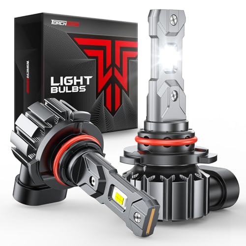 Image of Torchbeam 2026 9005 61000LM LED Light 6500K White High Output Bulb 2 Pack