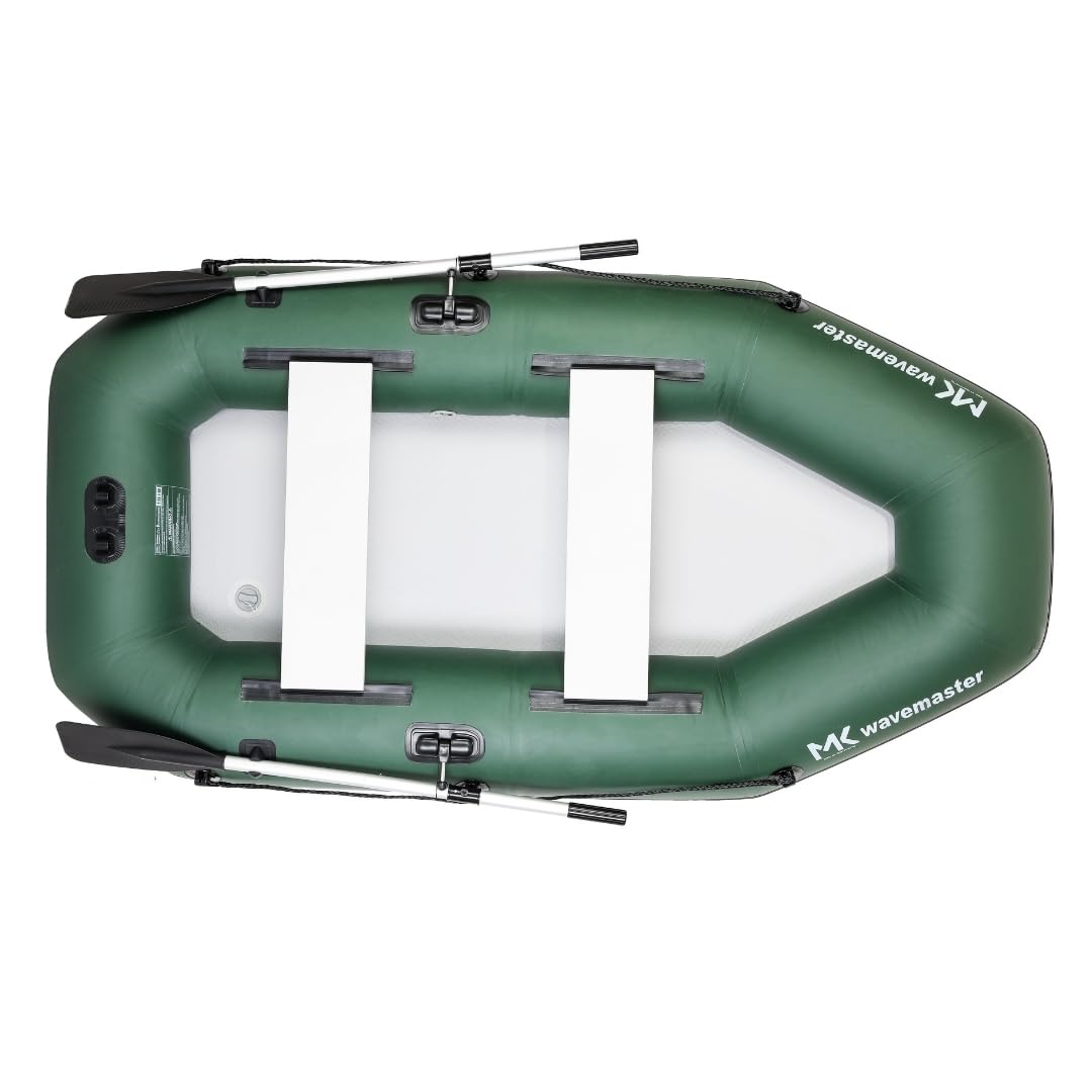 MK-Angelsport Schlauchboot Wavemaster 235cm mit Luftboden für 2 Personen