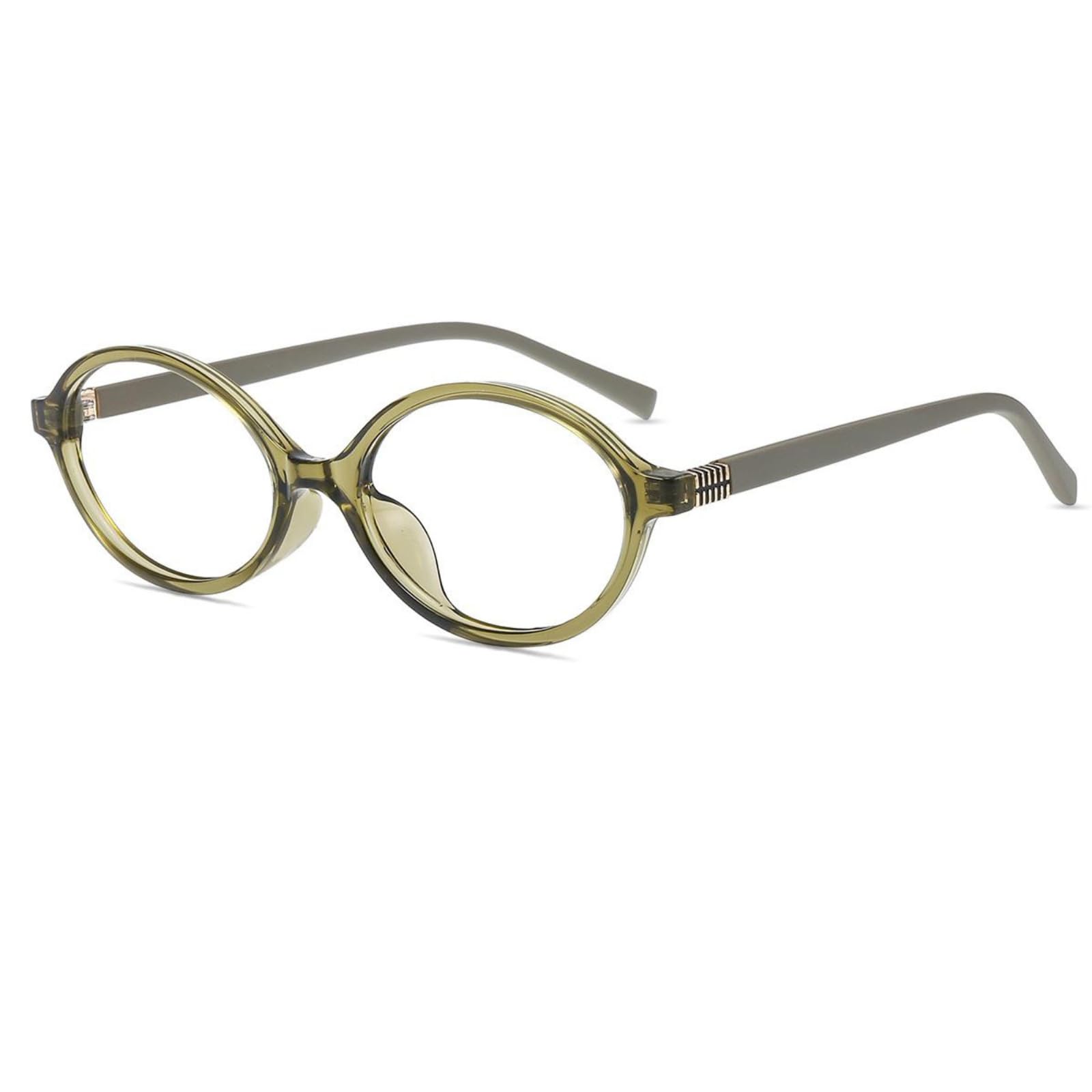 Firmoo Blaulichtfilter Brille Damen Ovale Retro-Brille ohne Sehstärke | TR90 gegen Kopfschmerzen Müdigkeit, Blaulicht & UV Schutz für Bildschirme