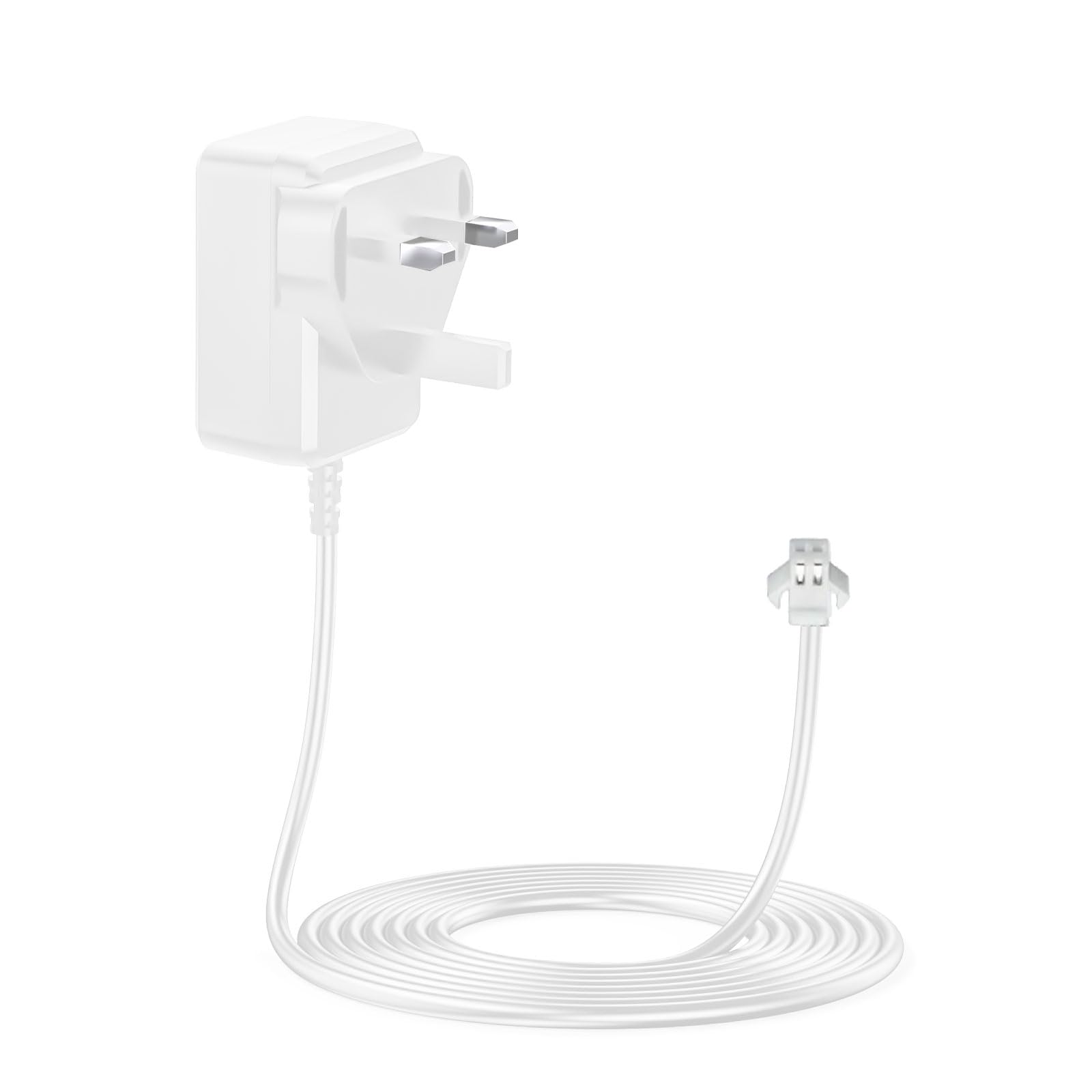 Sponsored Ad – 13V Power Adapter 2-pin Connector Compatible with Somfy Sonesse Motorized Blind 30/28 Motor / 96" Extension Cable Wirefree Plug-in Charger for Lithium-Ion Battery