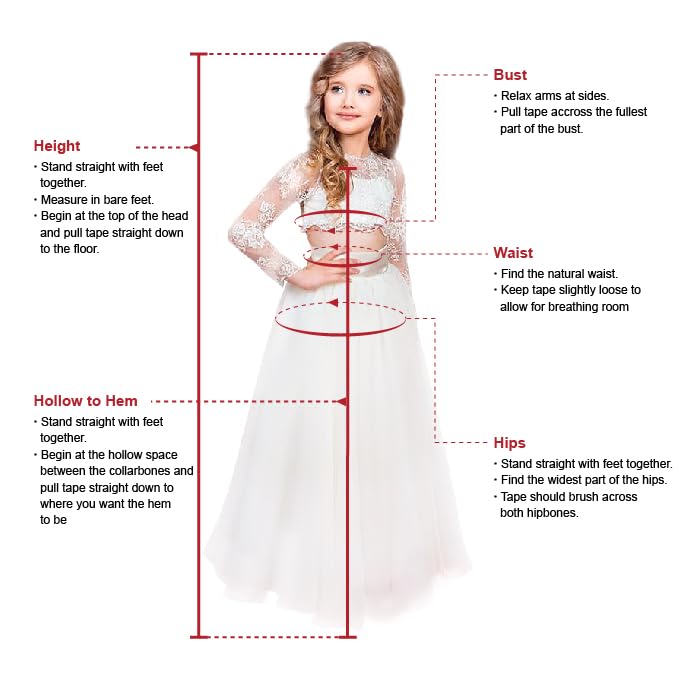 Boho Flower Girl Dress for Wedding Lace Back A-Line Long Straight Tulle Tute Party Dresses PT0982