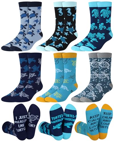 Ocean Animal Crew Socks