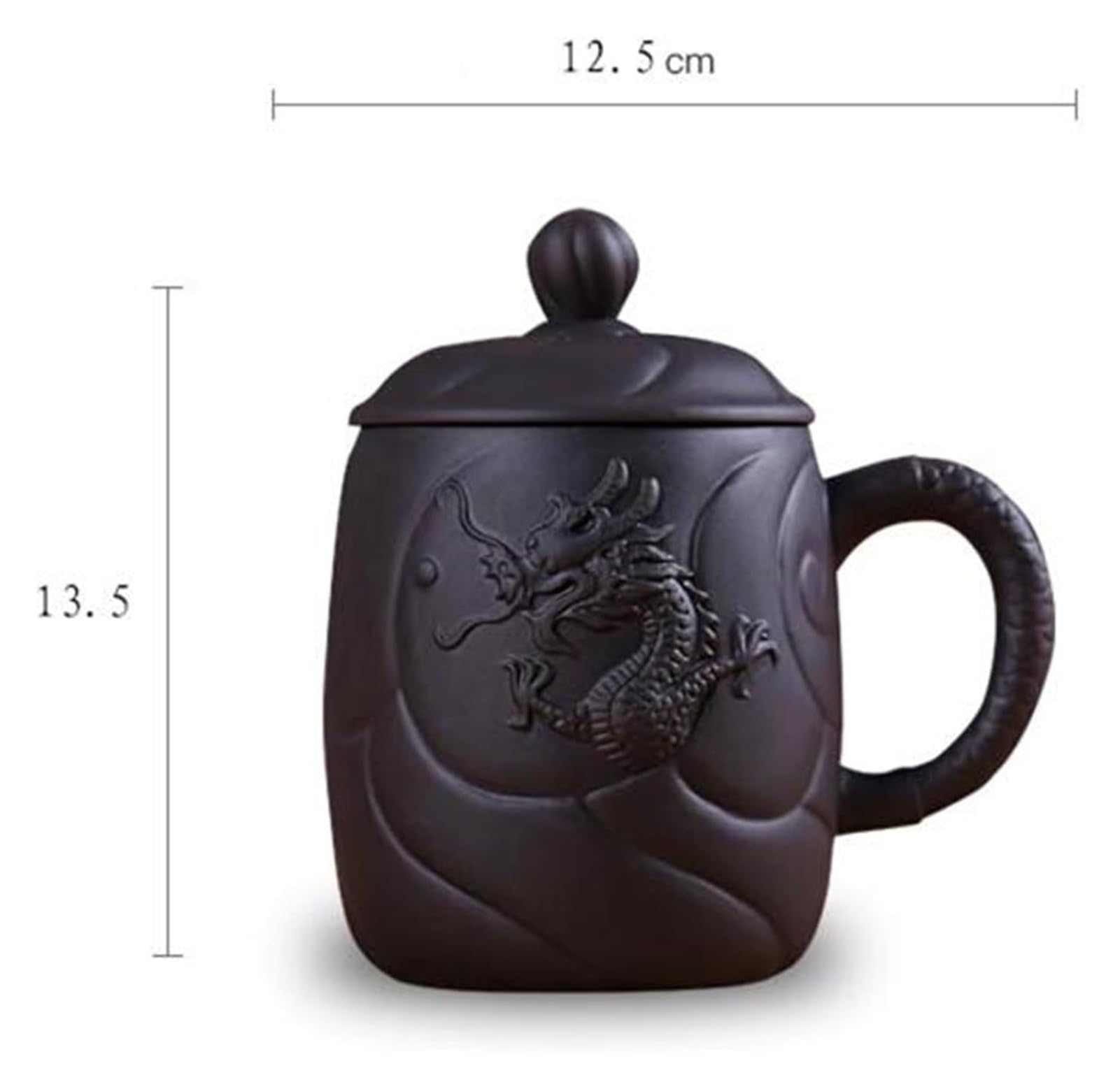 Tasse à thé en argile violette faite à la main, rétro, cérémonie du thé, minerai brut, service à thé Zisha, accessoires ménagers, passoire à thé Chahai Sync der  15