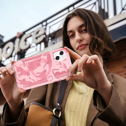 LISEVO for iPhone 15 Case Compatible with MagSafe, Leopard - image 6