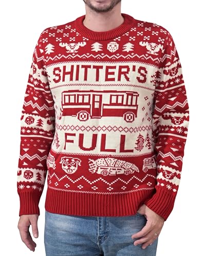 Christmas Vacation Ugly Christmas Sweater Matching Family Xmas Costume Men Women Red