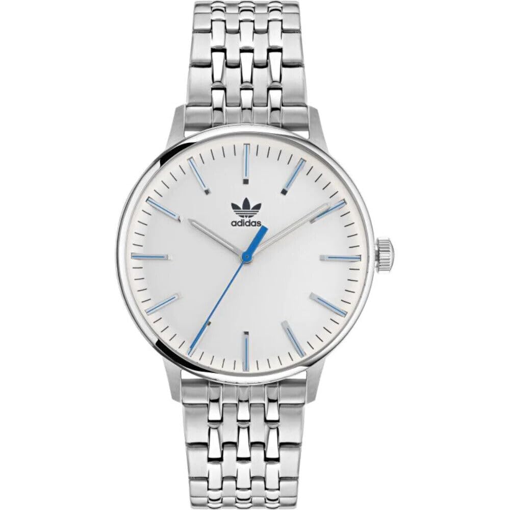 Adidas Men Stainless Steel Originals Analog White Dial Watch-Aosy22022, Band Color-Silver (B0B3M2JHTH) Amazon Price History, Amazon Price Tracker