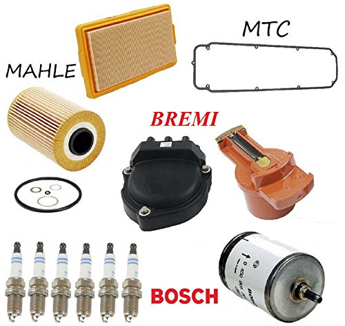 Tune Up Kit Air Oil and Fuel Filters Spark Plug for BMW 533i
