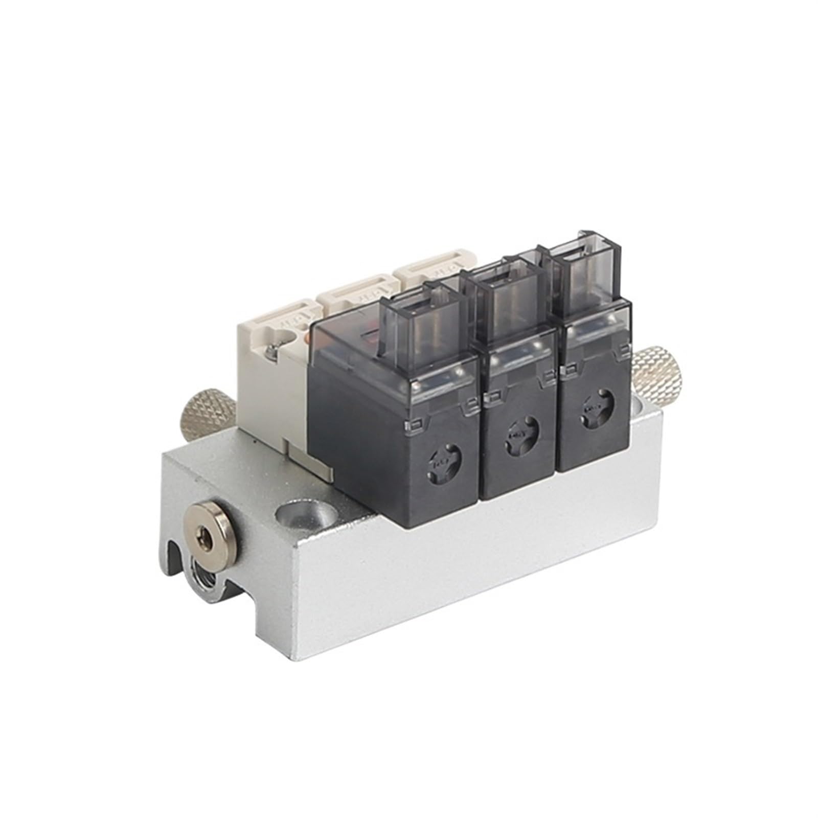 Micro électrovanne universelle 110V 8 stations deux positions trois voies pression positive négative