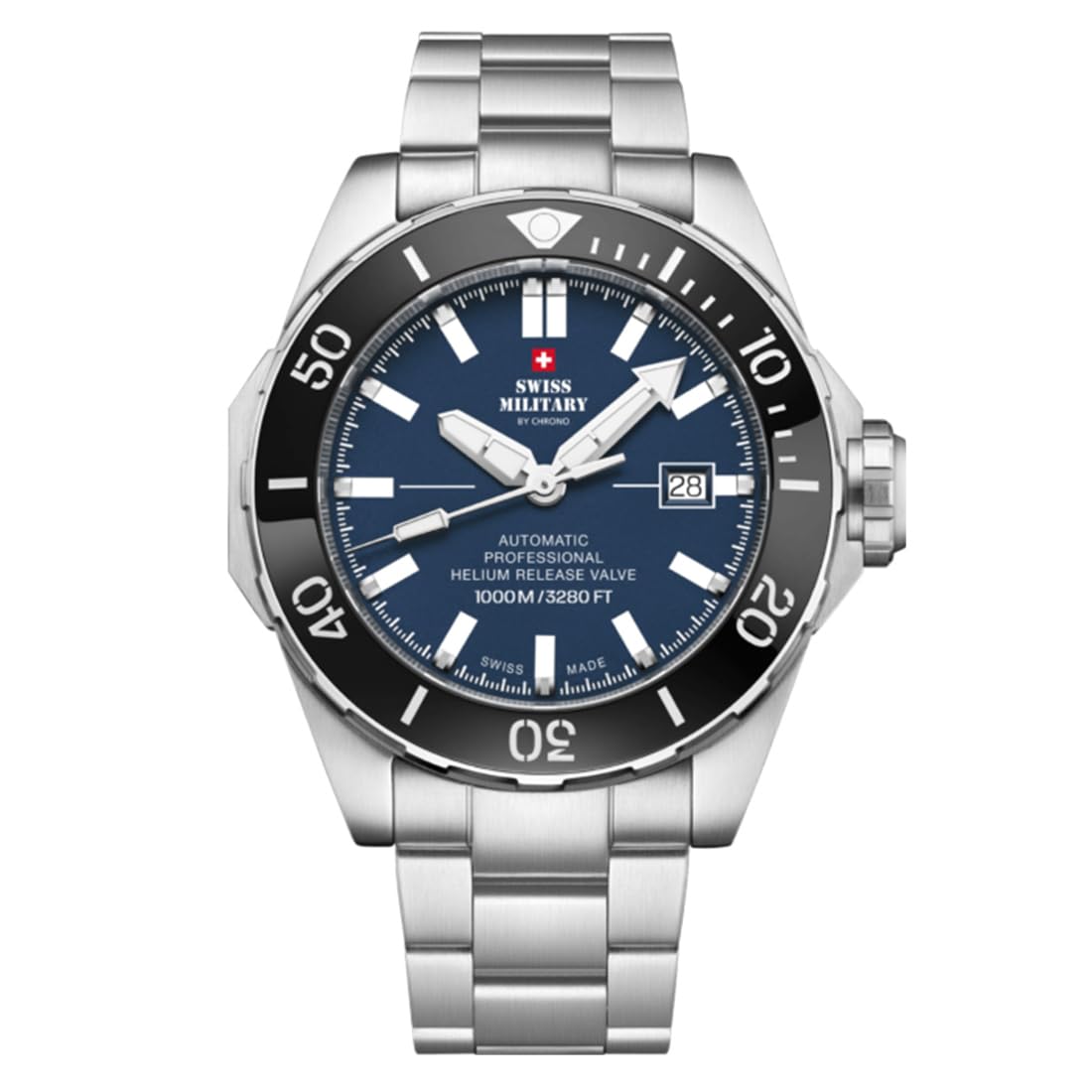 Swiss Military by Chrono Analogue Blue Dial Mens Watch-SMA34092.02 (B0CG9XRSTK) Amazon Price History, Amazon Price Tracker
