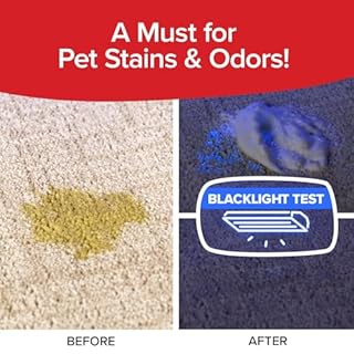 Horsepower Bull Shot Carpet Spot & Stain Remover, AS SEEN ON TV, Made In USA, Just Point & Spray, Stain-Lifting Foam-Action, Pet Stains & Odors, Coffee, Soda, Wine, Grease, New & Old Stains & More