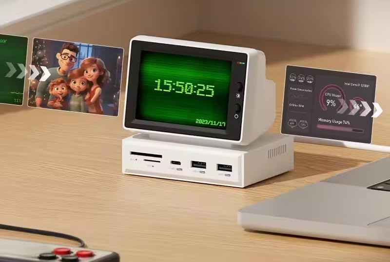 Amazon.co.jp: zmart 3.5インチ IPS ミニスクリーン AIDA64 ミニ PC