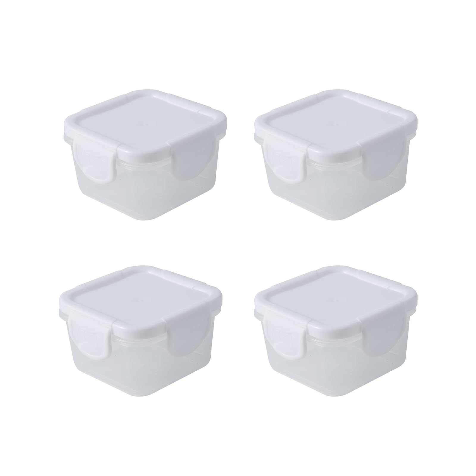 Amazon｜ミニタッパー 人気 4個セット ミニ食品保存容器 フルーツ