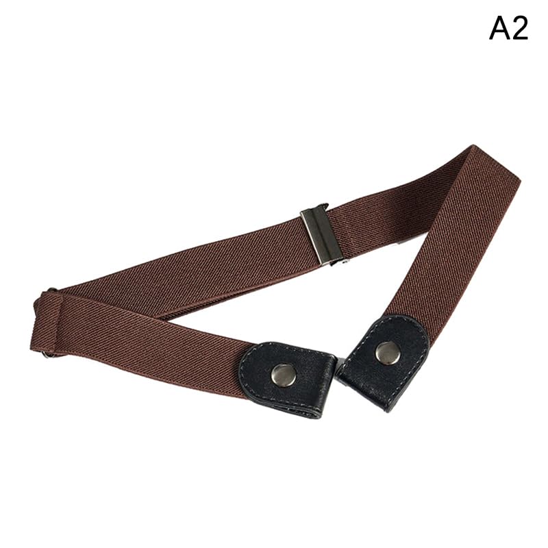 No Buckle Elastic Stretch Belts Adjustable Stretchy Invisible Buckleless Belt for Women Men Jean Pants Dress2