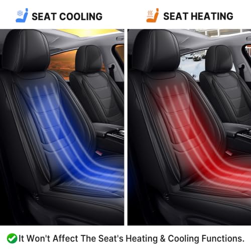 Image of for GMC Terrain 2010-2025 Seat Covers 5P (Black)